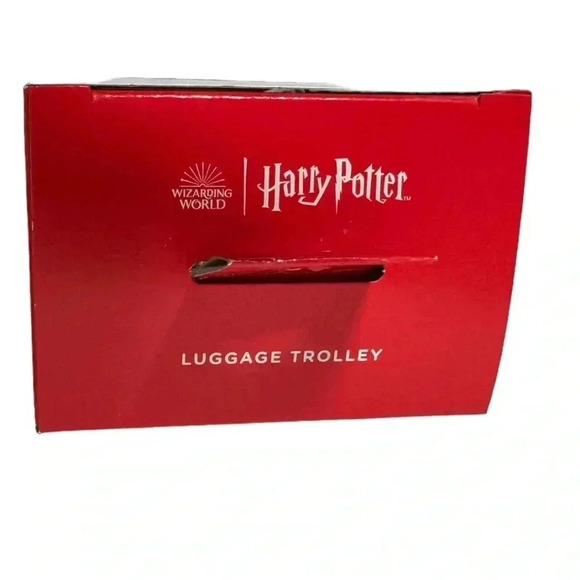 Hallmark 3HCM0884 Harry Potter Luggage Trolley with Hedwig Ornament - Picture 3 of 4